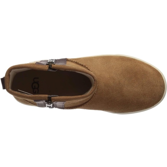 NEW: UGG Kids' Adler Sneaker, Chestnut, 5 M US Big Kid - Picture 9 of 11